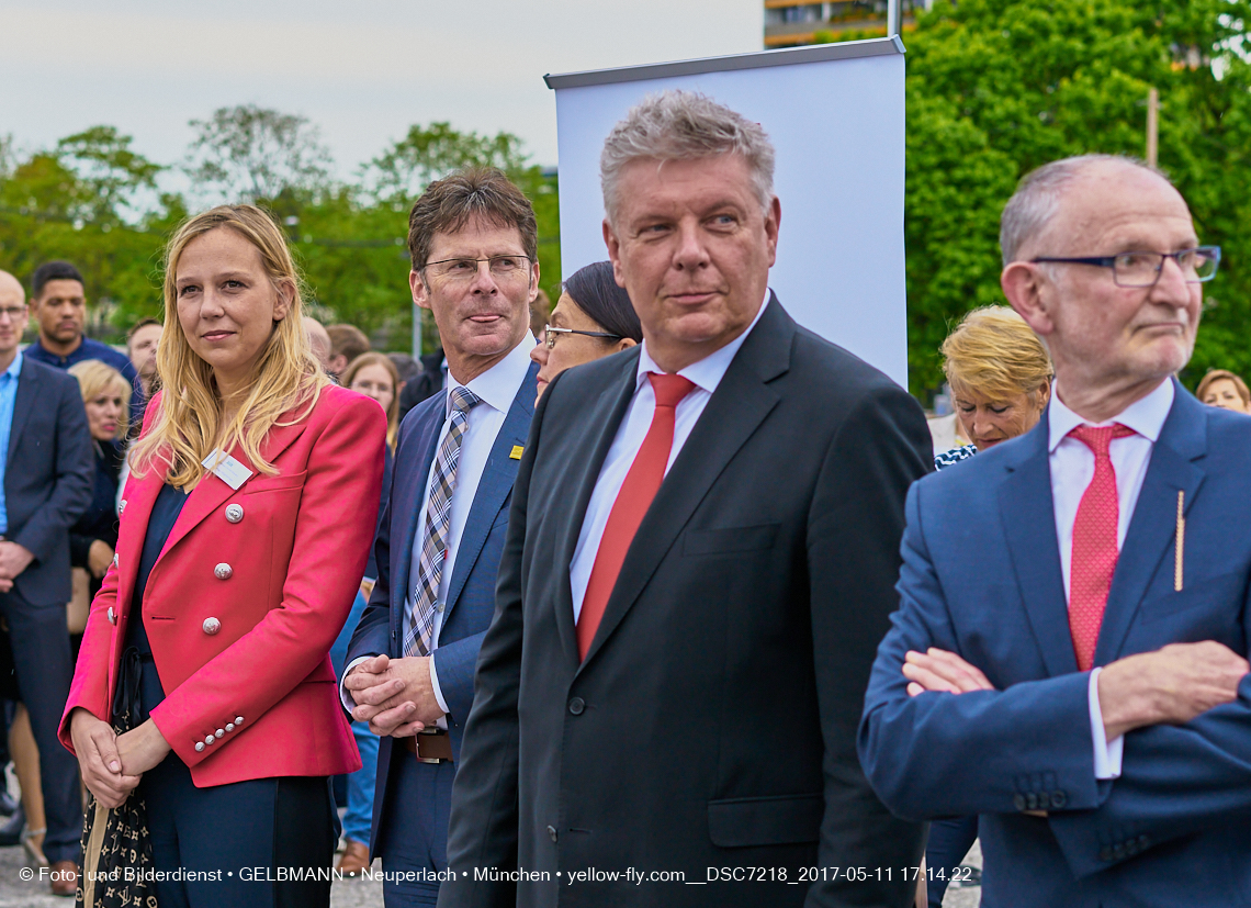 11. Mai 2017 - Grundsteinlegung für die LOGE und dem Kulturquadrat in Neuperlach